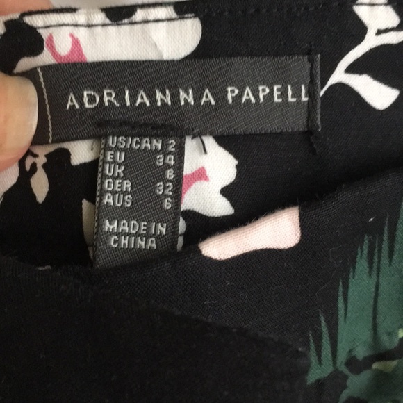 Adrianna Papell floral pants - Picture 3 of 3